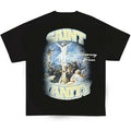 SAINT VANITY RELIGIOUS ART VINTAGE WASH T‑SHIRT