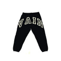 SAINT VANITY VAIN VINTAGE ARCH JOGGER SWEATPANTS BLACK OVERSIZED